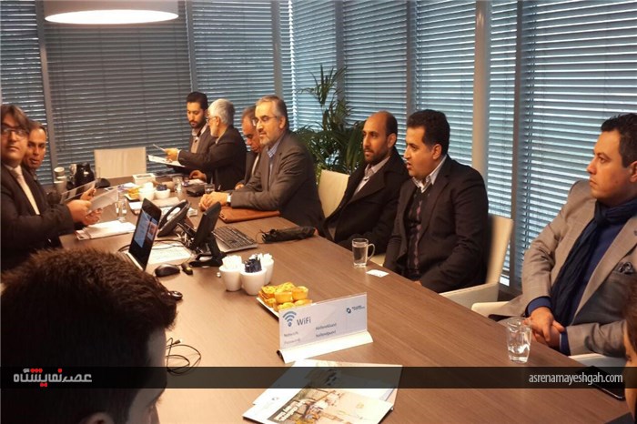بازدید هیات ایرانی از شرکت کشتی سازی هلندی