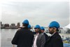 گزارش تصویری بازدید اعضای پاویون ایران در نمایشگاه یوروپورت هلند از کارخانه کشتی سازی DAMEN