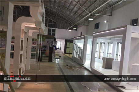 گزارش تصویری آماده سازی نمایشگاه کشاورزی قایم شهر