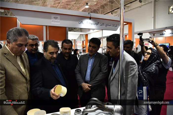 بازدید مدیرعامل و رئیس هیات مدیره سایپا از نمایشگاه بین المللی قطعات لوازم و مجموعه های خودرو
