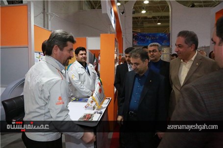بازدید مدیرعامل و رئیس هیات مدیره سایپا از نمایشگاه بین المللی قطعات لوازم و مجموعه های خودرو