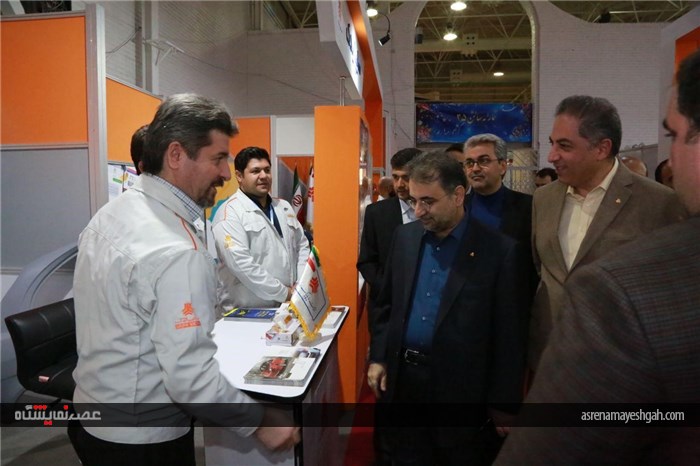 بازدید مدیرعامل و رئیس هیات مدیره سایپا از نمایشگاه بین المللی قطعات لوازم و مجموعه های خودرو
