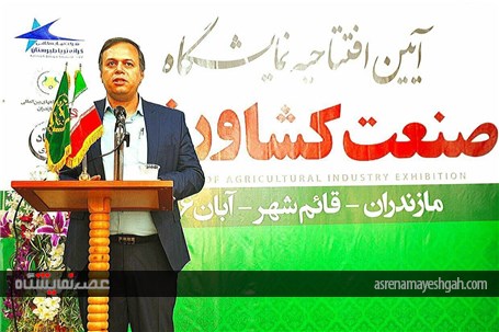 گزارش تصویری بازدید مسئولین جهاد کشاورزی و مسئولین استانی از نمایشگاه کشاورزی قائم شهر