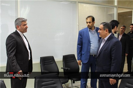 گزارش تصویری بازدید قادری مدیرعامل نمایشگاه بین المللی شهرآفتاب از این مجموعه