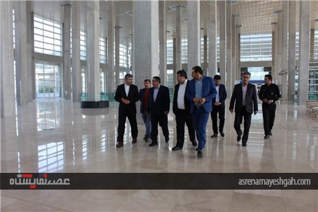 گزارش تصویری بازدید قادری مدیرعامل نمایشگاه بین المللی شهرآفتاب از این مجموعه