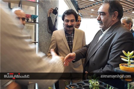 گزارش تصویری بازدید معاون وزیر کشاورزی از نمایشگاه باغبانی و صنایع وابسته