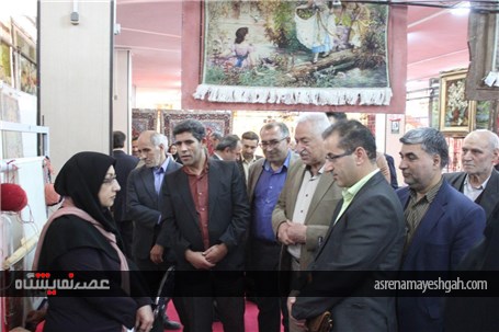 افتتاح نمایشگاه فرش دستباف همدان