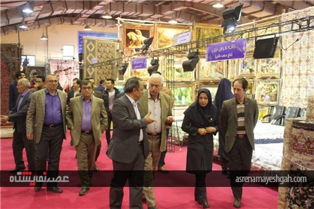 افتتاح نمایشگاه فرش دستباف همدان