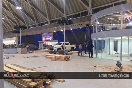 گزارش تصویری از خودروهای موجود در دومین نمایشگاه خودرو‌ تهران یک روز پیش از بازگشایی