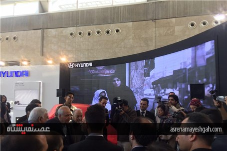 بازدید مدیر عامل نمایشگاه تهران از نمایشگاه خودرو شهر آفتاب