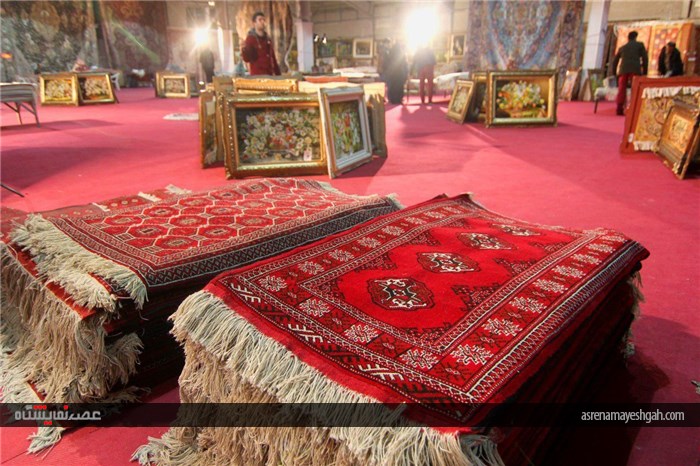 گزارش تصویری از نمایشگاه فرش دستباف و تابلو فرش ارومیه