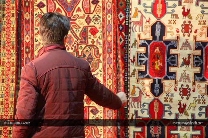 گزارش تصویری از نمایشگاه فرش دستباف و تابلو فرش تبریز