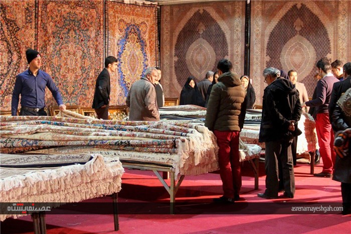 گزارش تصویری از نمایشگاه فرش دستباف و تابلو فرش تبریز
