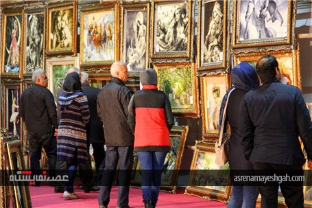 گزارش تصویری از نمایشگاه فرش دستباف و تابلو فرش تبریز