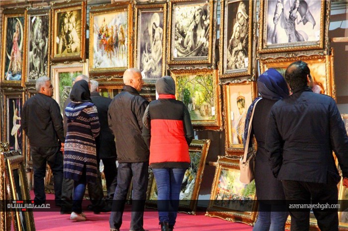 گزارش تصویری از نمایشگاه فرش دستباف و تابلو فرش تبریز