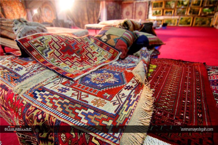 گزارش تصویری از نمایشگاه فرش دستباف و تابلو فرش تبریز