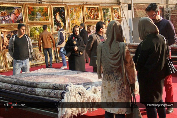 گزارش تصویری از نمایشگاه فرش دستباف و تابلو فرش تبریز