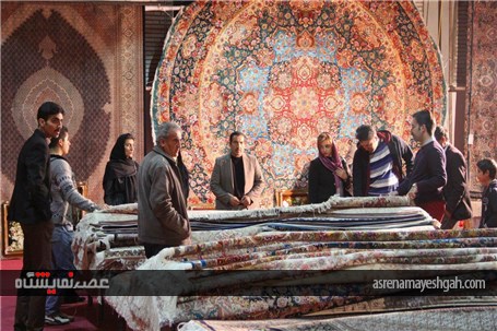 گزارش تصویری از نمایشگاه فرش دستباف و تابلو فرش تبریز