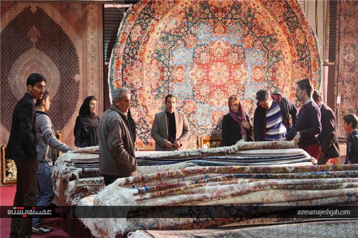 گزارش تصویری از نمایشگاه فرش دستباف و تابلو فرش تبریز