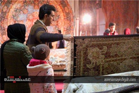 گزارش تصویری از نمایشگاه فرش دستباف و تابلو فرش تبریز
