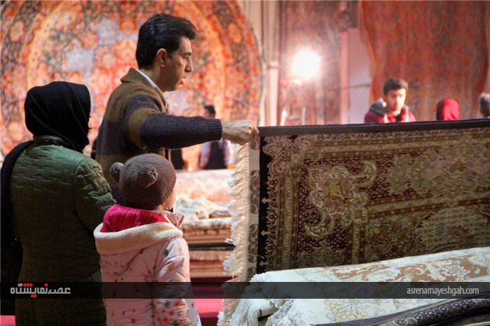 گزارش تصویری از نمایشگاه فرش دستباف و تابلو فرش تبریز