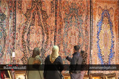 گزارش تصویری از نمایشگاه فرش دستباف و تابلو فرش تبریز
