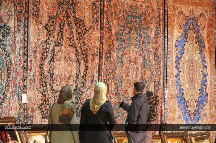 گزارش تصویری از نمایشگاه فرش دستباف و تابلو فرش تبریز