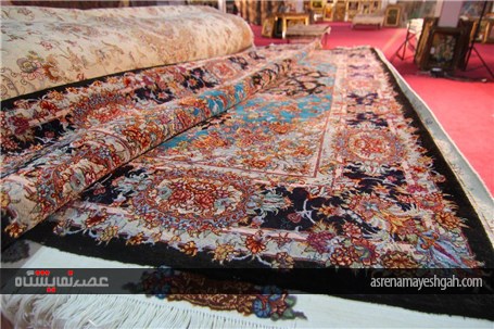 گزارش تصویری از نمایشگاه فرش دستباف و تابلو فرش تبریز