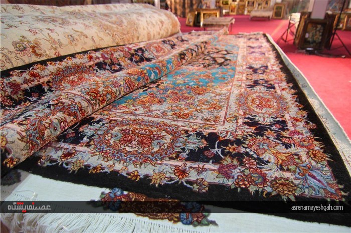 گزارش تصویری از نمایشگاه فرش دستباف و تابلو فرش تبریز