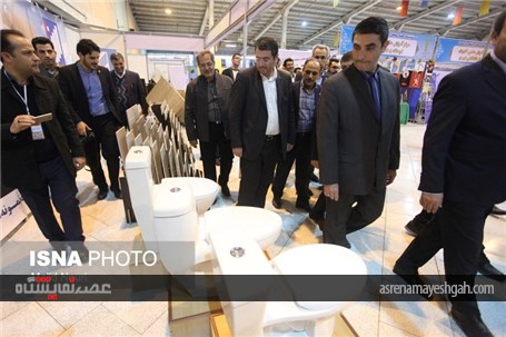 آیین افتتاح نمایشگاه صنعت، معدن و ابزار آلات با حضور معاون وزیر صنعت - اراک