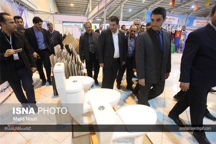 آیین افتتاح نمایشگاه صنعت، معدن و ابزار آلات با حضور معاون وزیر صنعت - اراک