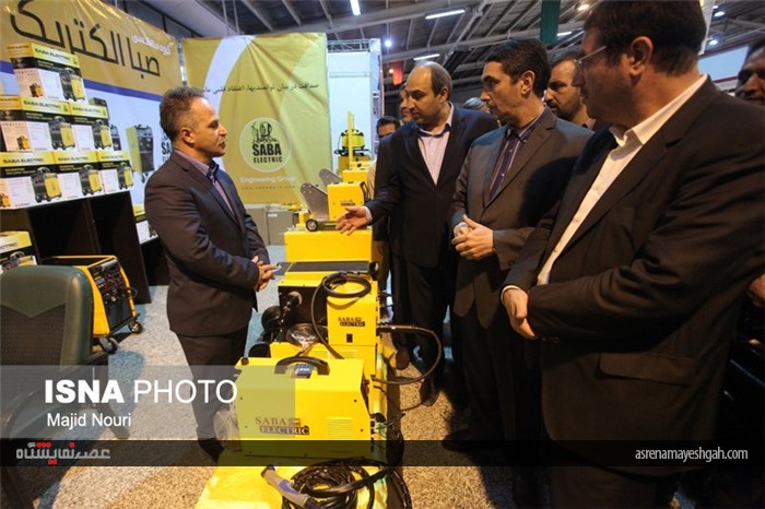 آیین افتتاح نمایشگاه صنعت، معدن و ابزار آلات با حضور معاون وزیر صنعت - اراک