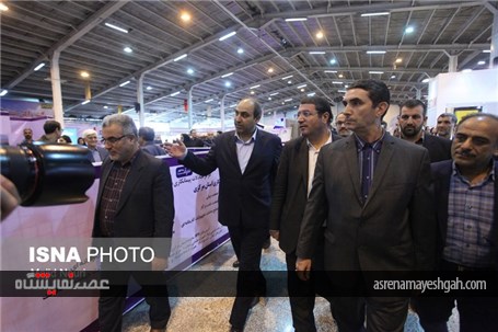 آیین افتتاح نمایشگاه صنعت، معدن و ابزار آلات با حضور معاون وزیر صنعت - اراک