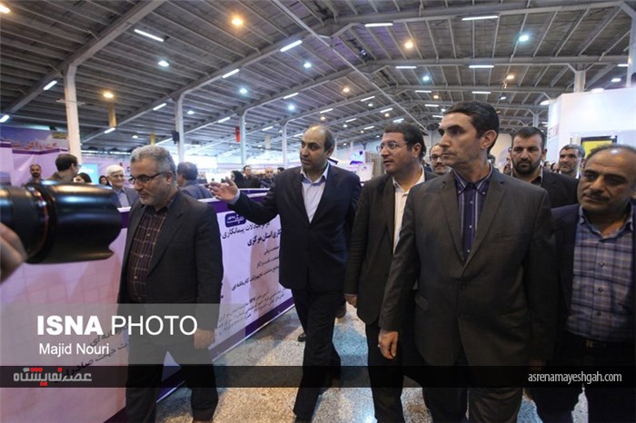 آیین افتتاح نمایشگاه صنعت، معدن و ابزار آلات با حضور معاون وزیر صنعت - اراک