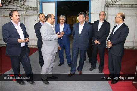 بازدید خسرو تاج از طرح توسعه نمایشگاه بوشهر
