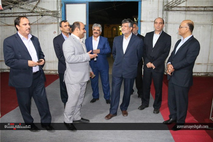بازدید خسرو تاج از طرح توسعه نمایشگاه بوشهر
