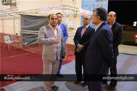 بازدید خسرو تاج از طرح توسعه نمایشگاه بوشهر