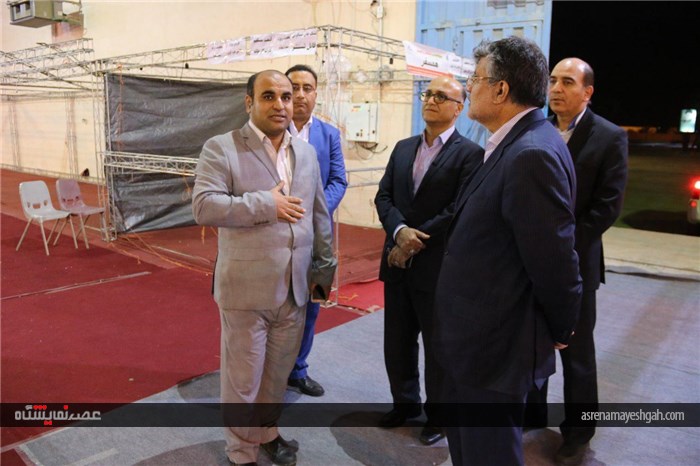 بازدید خسرو تاج از طرح توسعه نمایشگاه بوشهر