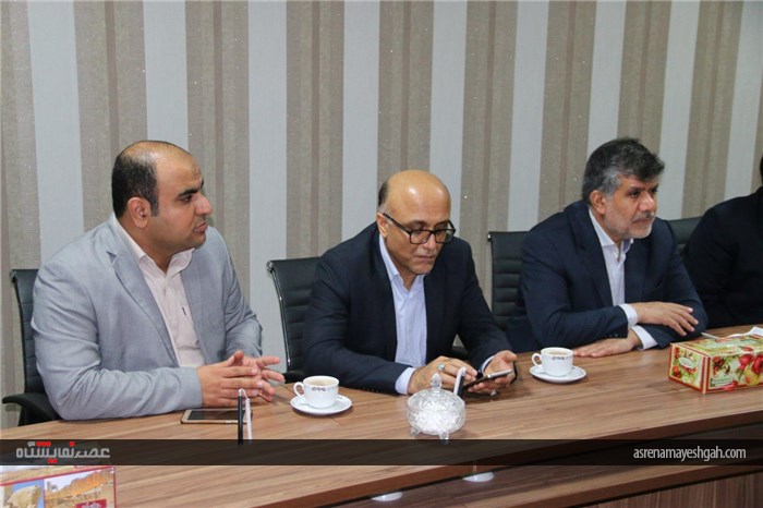 بازدید خسرو تاج از طرح توسعه نمایشگاه بوشهر