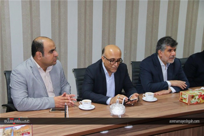 بازدید خسرو تاج از طرح توسعه نمایشگاه بوشهر