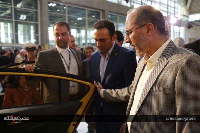بازدید رئیس پلیس راه راهور از غرفه گروه خودروسازی سایپا