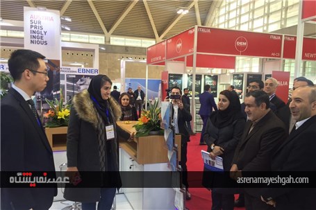 افتتاح چهارمین نمایشگاه بین المللی ایران وایر