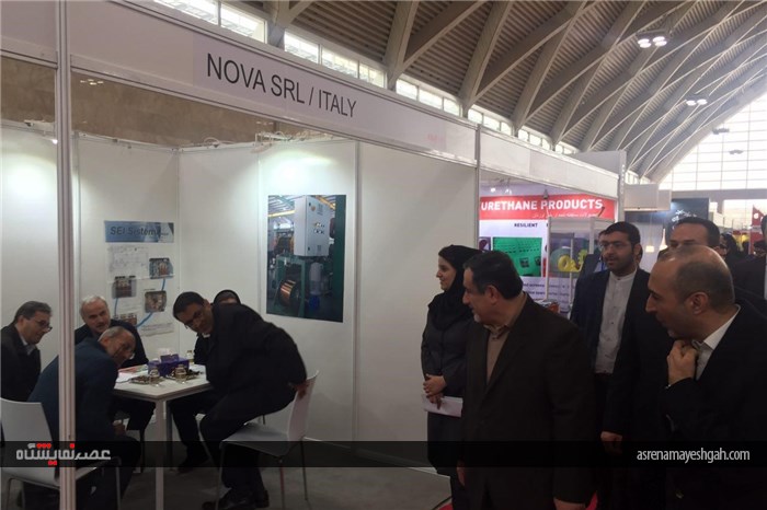 افتتاح چهارمین نمایشگاه بین المللی ایران وایر
