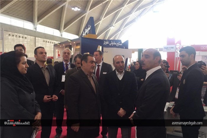 افتتاح چهارمین نمایشگاه بین المللی ایران وایر