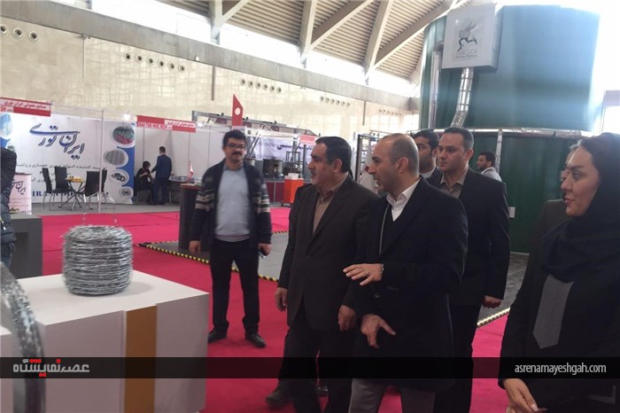 افتتاح چهارمین نمایشگاه بین المللی ایران وایر