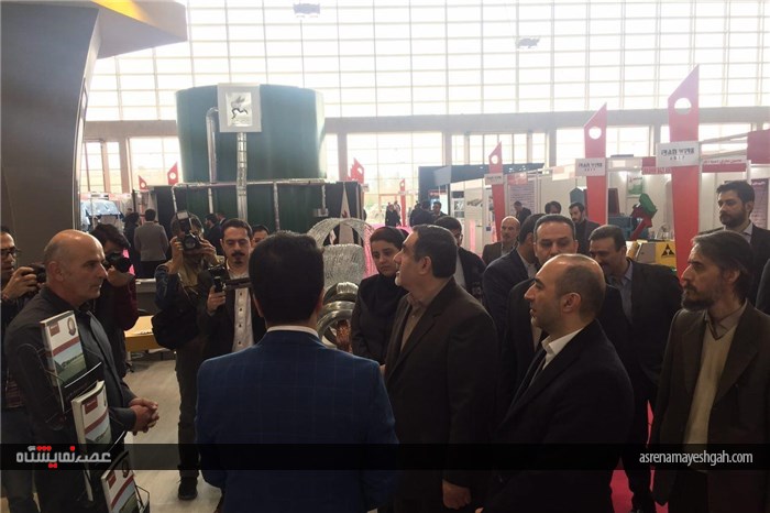 افتتاح چهارمین نمایشگاه بین المللی ایران وایر