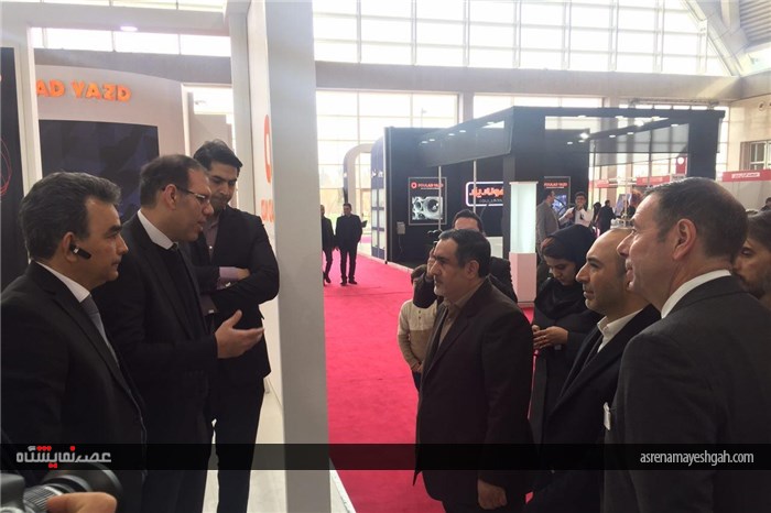 افتتاح چهارمین نمایشگاه بین المللی ایران وایر