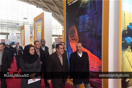 افتتاح چهارمین نمایشگاه بین المللی ایران وایر