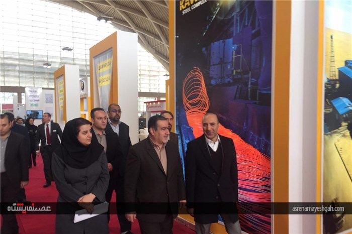 افتتاح چهارمین نمایشگاه بین المللی ایران وایر