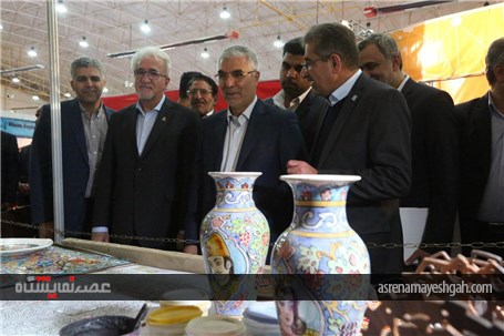 گزارش تصویری از افتتاحیه نهمین نمایشگاه گردشگری پارس در استان فارس